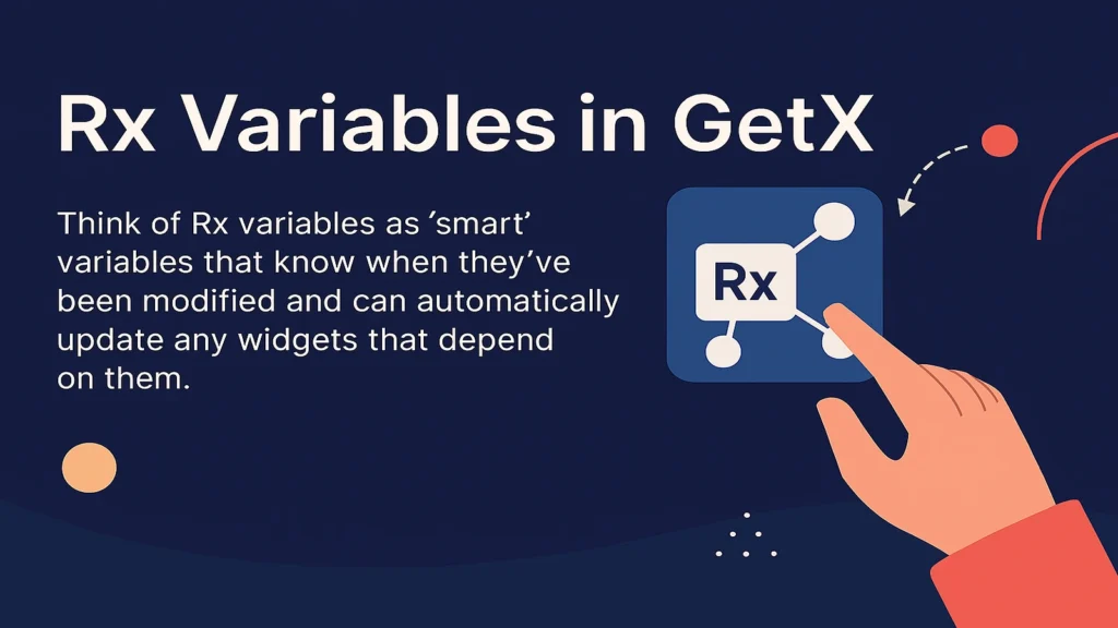 What is Rx in GetX Flutter?