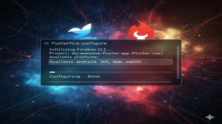 FlutterFire Configure