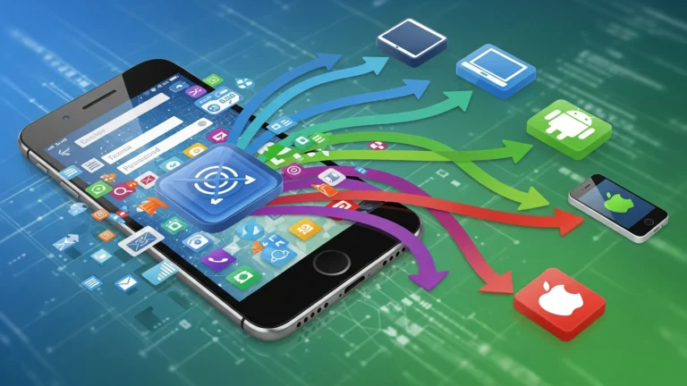 What is cross-platform mobile app development?