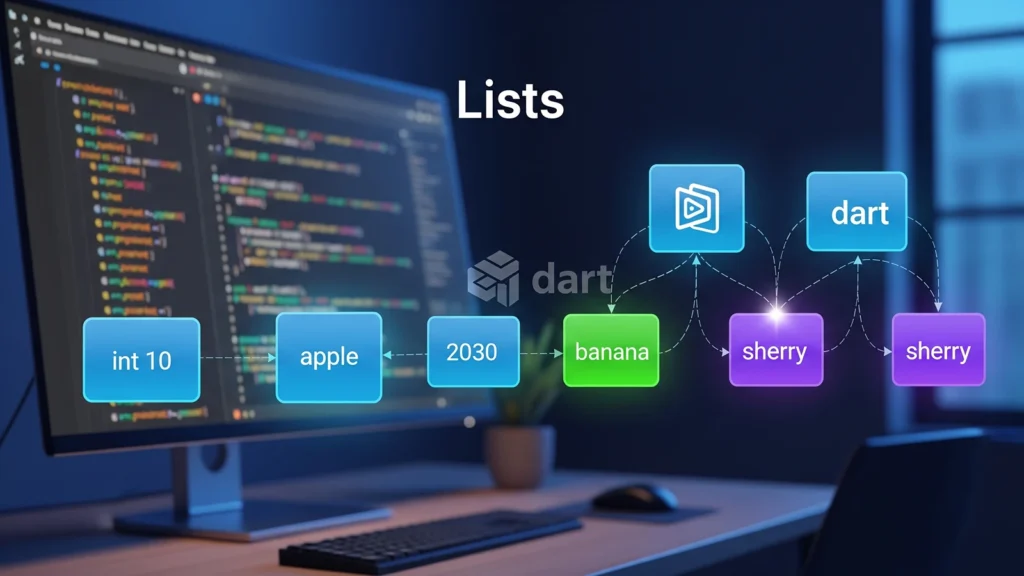 Lists in Dart
