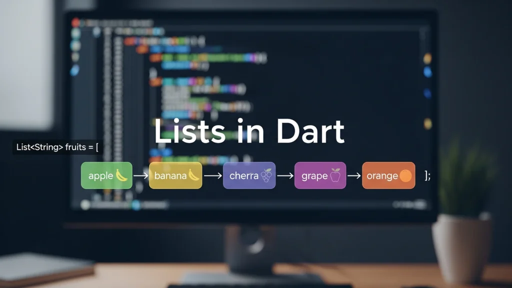Lists in Dart