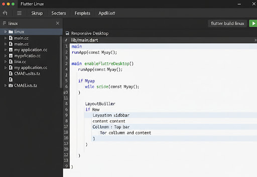 Flutter Build Linux App