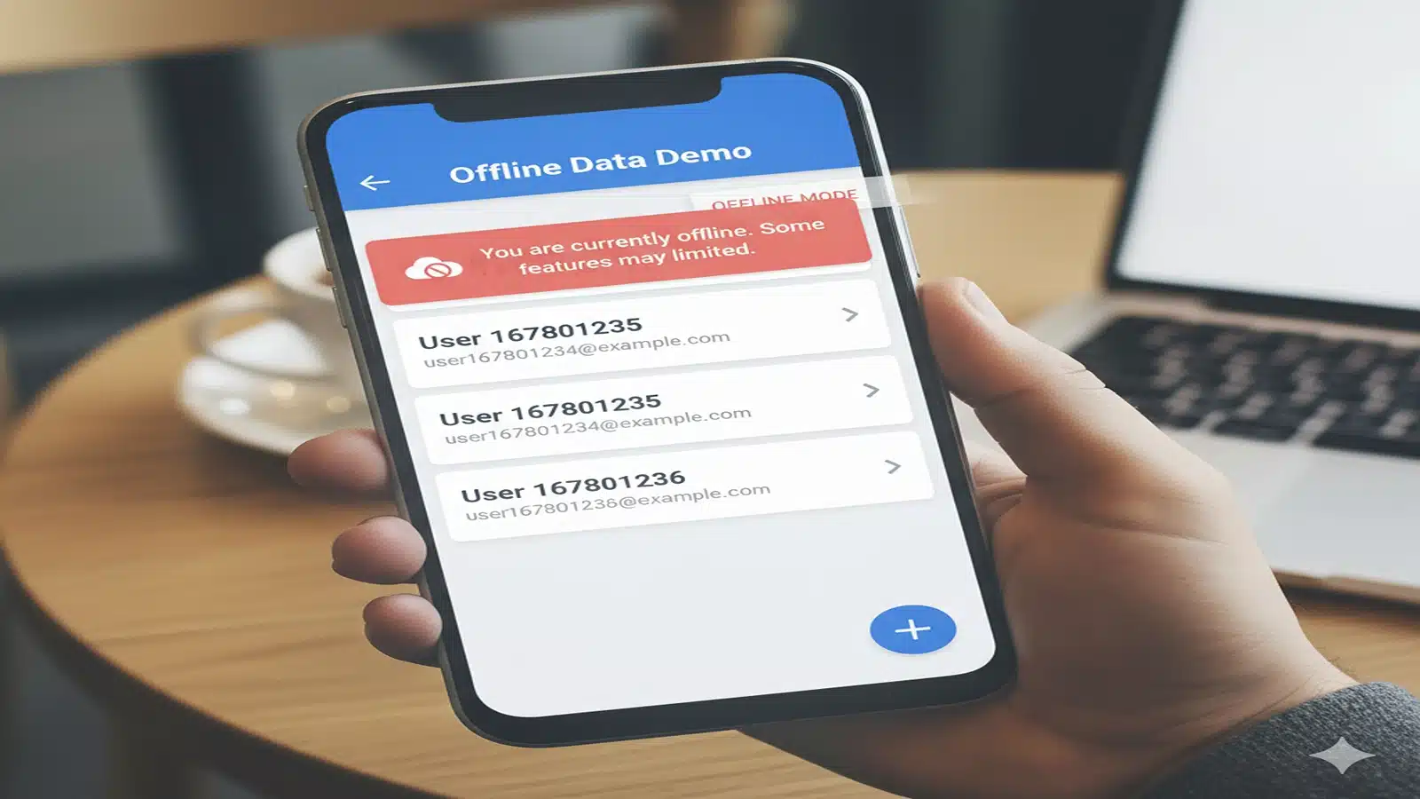 Offline data in Flutter with Firebase